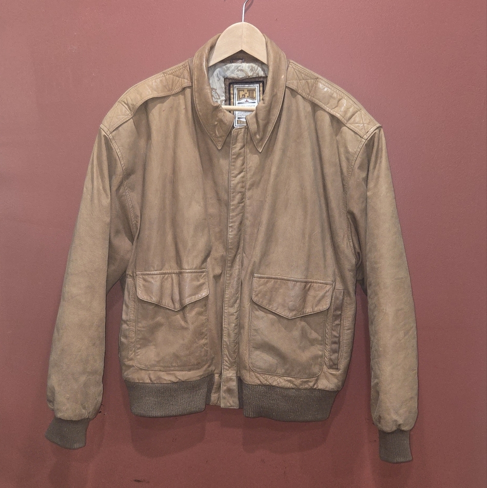 Men's Brown Leather Jacket
